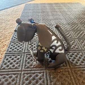 Decorative Metal Dog Sculpture